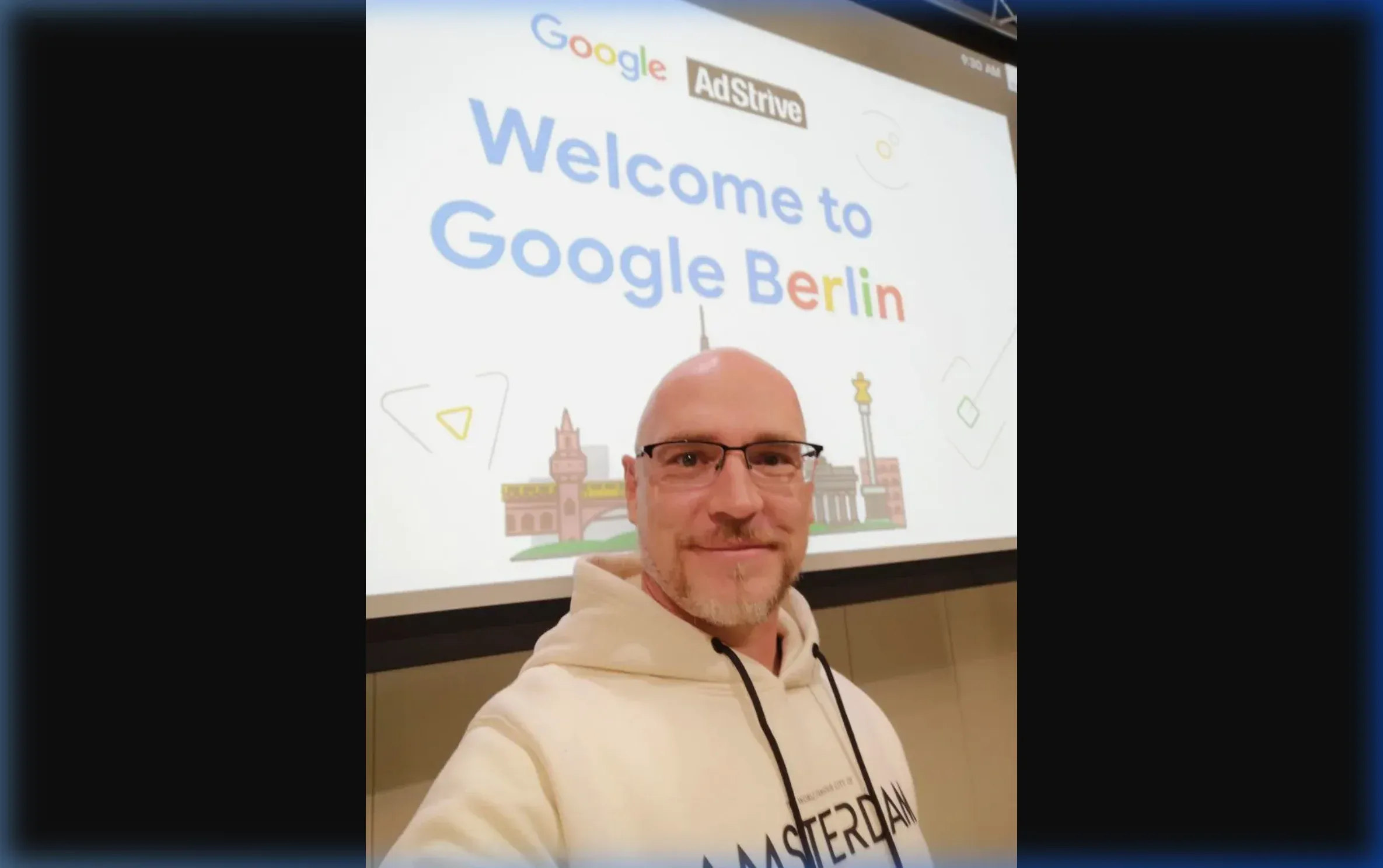 Jörg Zimmer beim SEO Stammtisch bei Google in Berlin