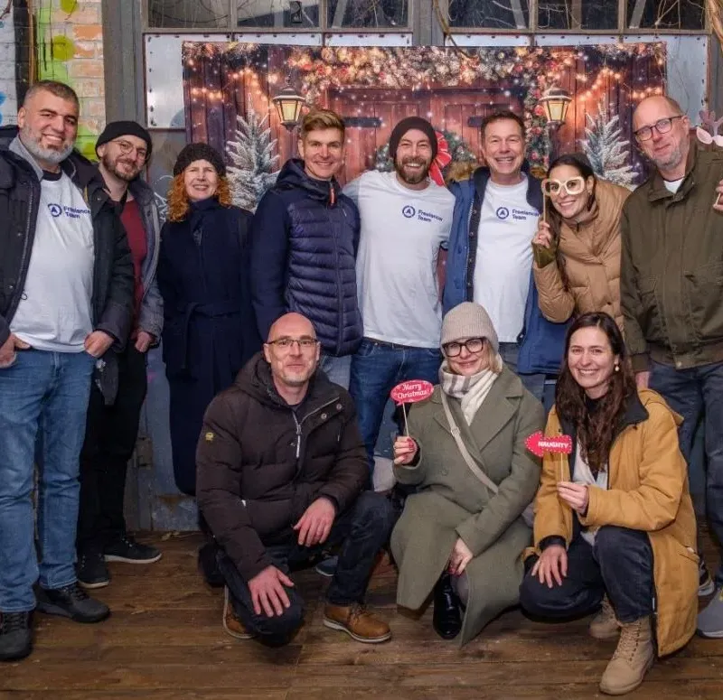 Jörg Zimmer auf einem Event des Freelancer Teams